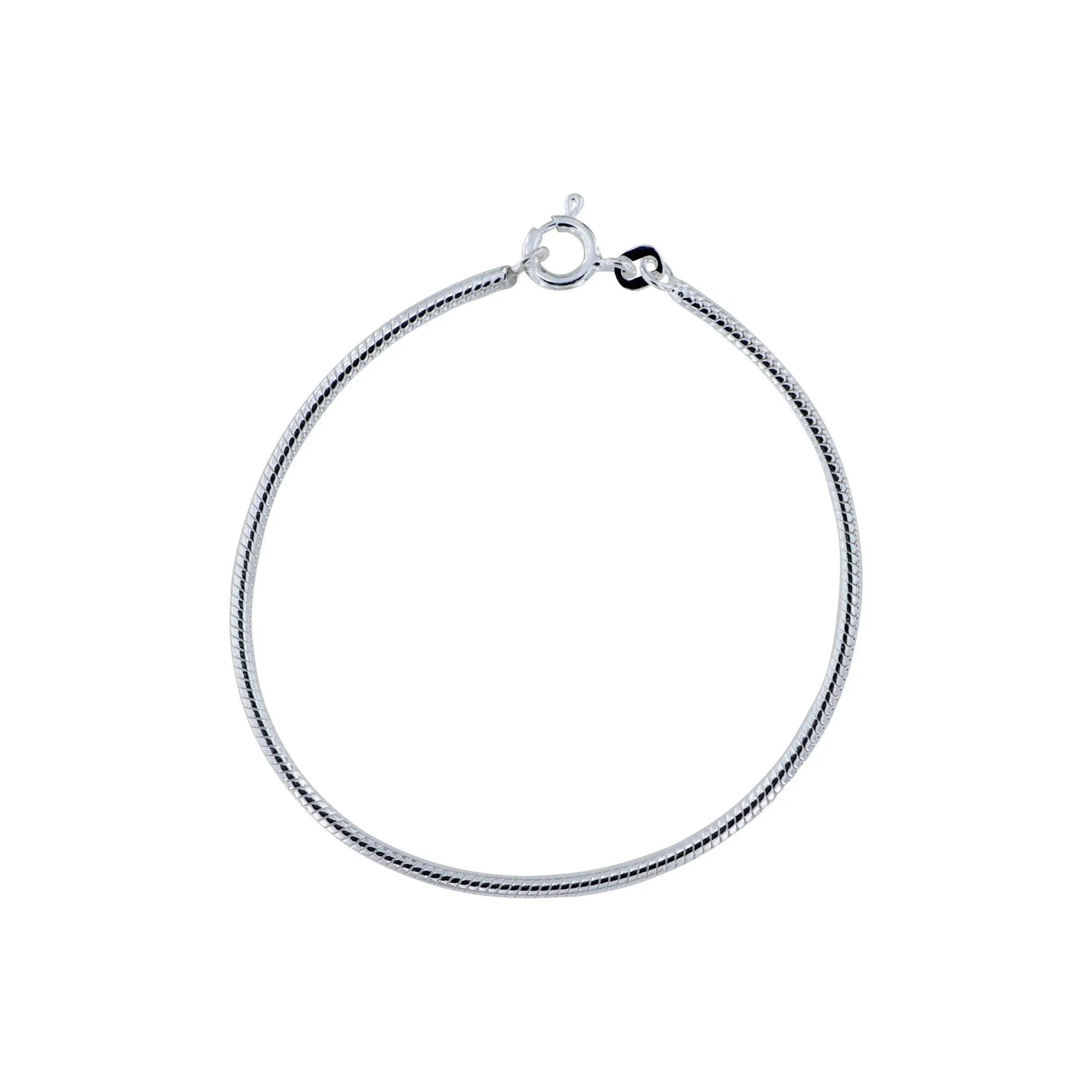 Sølv Armbånd Snake Kæde Sterling Bredt - Spain Armbånd  - 05740034015988