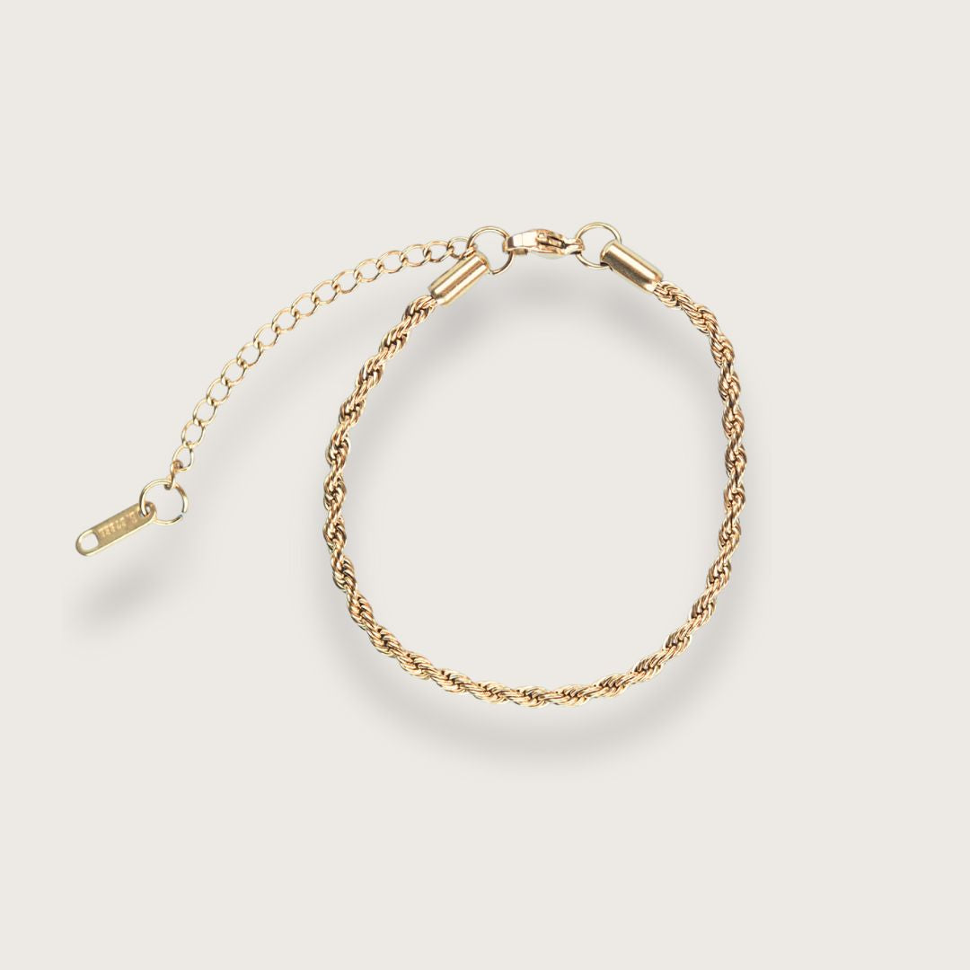 Cline Rope Armbånd Guldbelagt - Chant Du Matin Armbånd