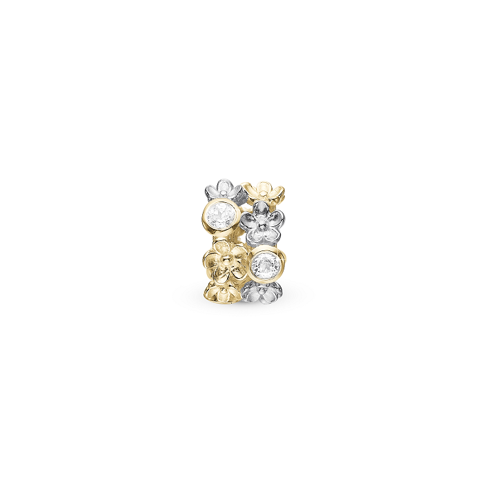 Christina Flower Charm 623 Bb247 - Christina Armbånd