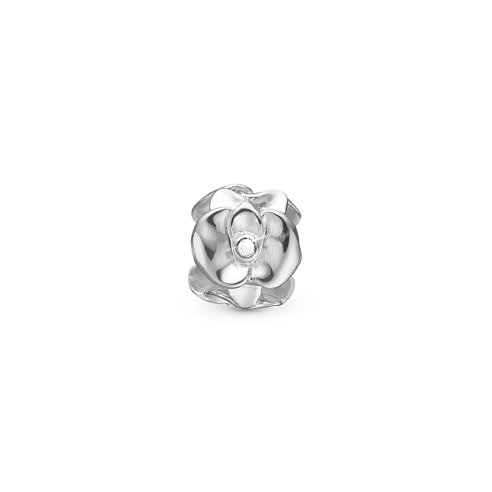 Christina Topaz Orchid 4mm Charm - Christina Armbånd