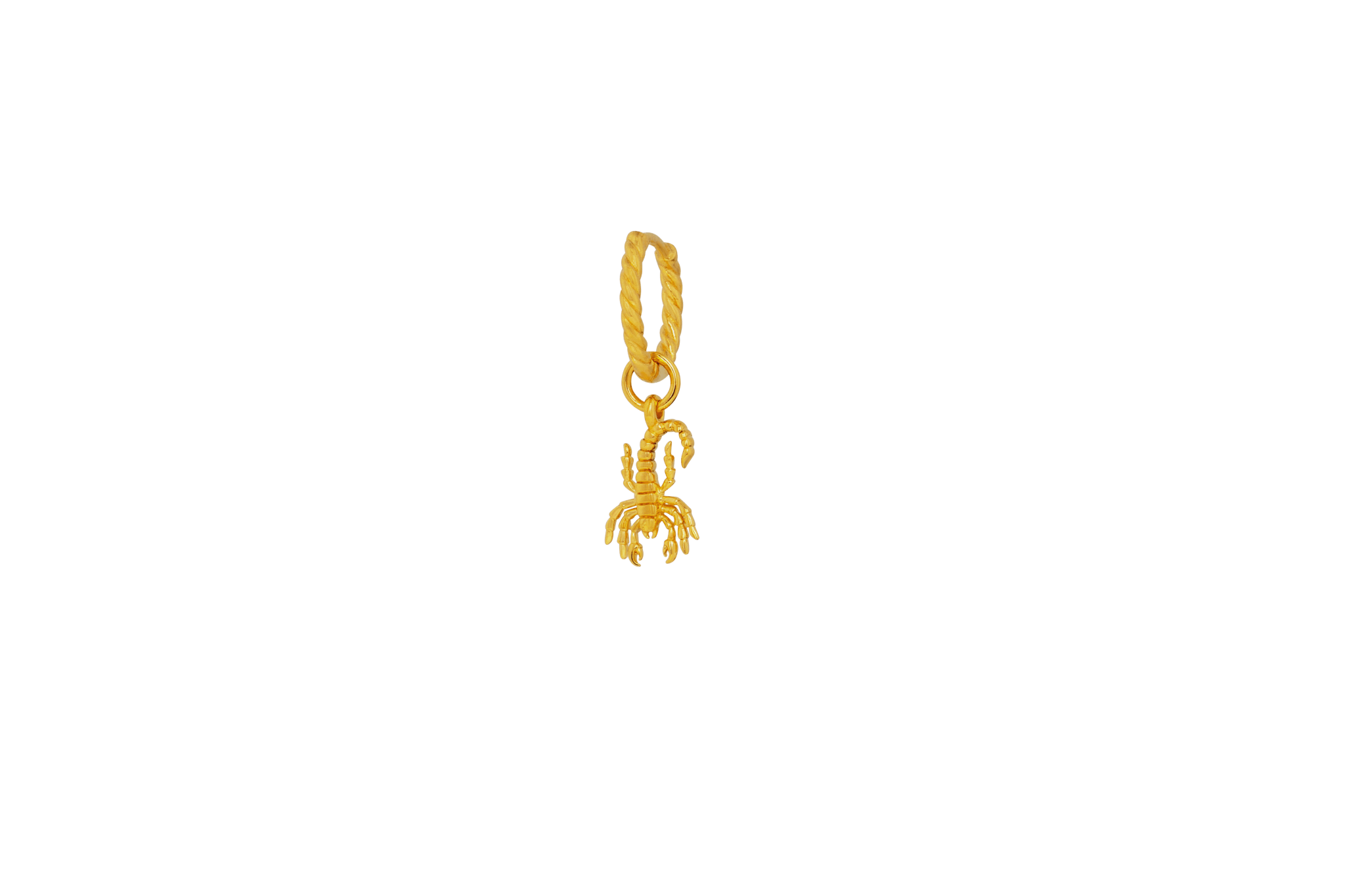 Guld Scorpion Hoop - Ix Studios Øreringe  - 5714534018367