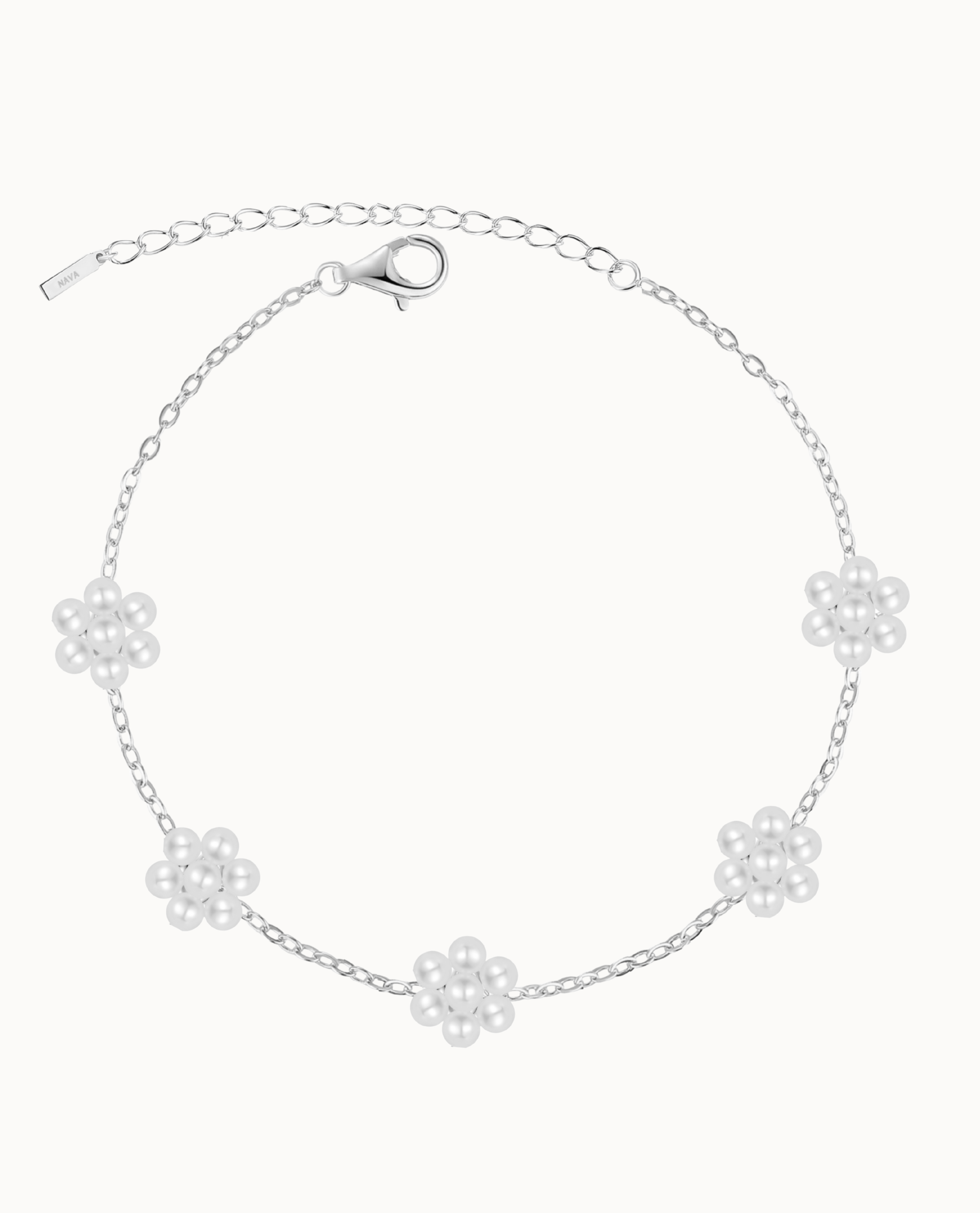 Dandelion Bracelet Sølv - Nava Copenhagen Armbånd  - 05715461006236