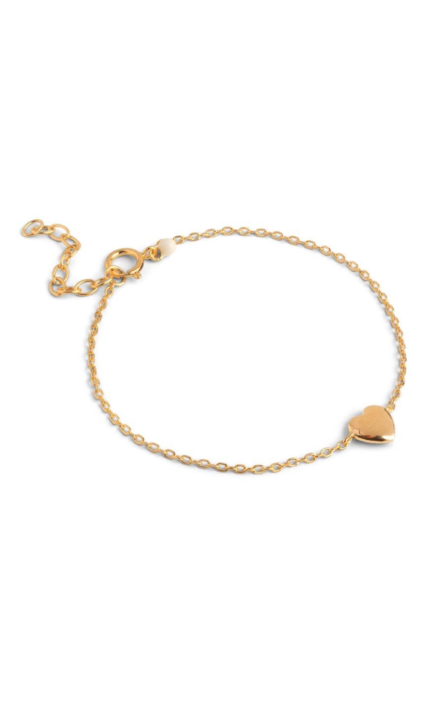 925S/GP Enamel Copenhagen Armbånd Amore Gold Colour - Armbånd  - 5714274034061