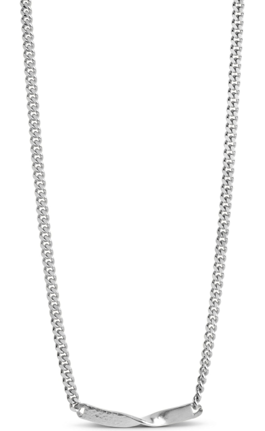 925S/M Enamel Copenhagen Halskæde Nadia Silver Colour - Halskæder  - 5714274029333