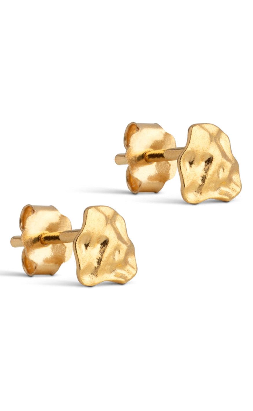 Guld Enamel Copenhagen Ørering Studs Rio Gold Colour - Ørestikkere - 5714274028466