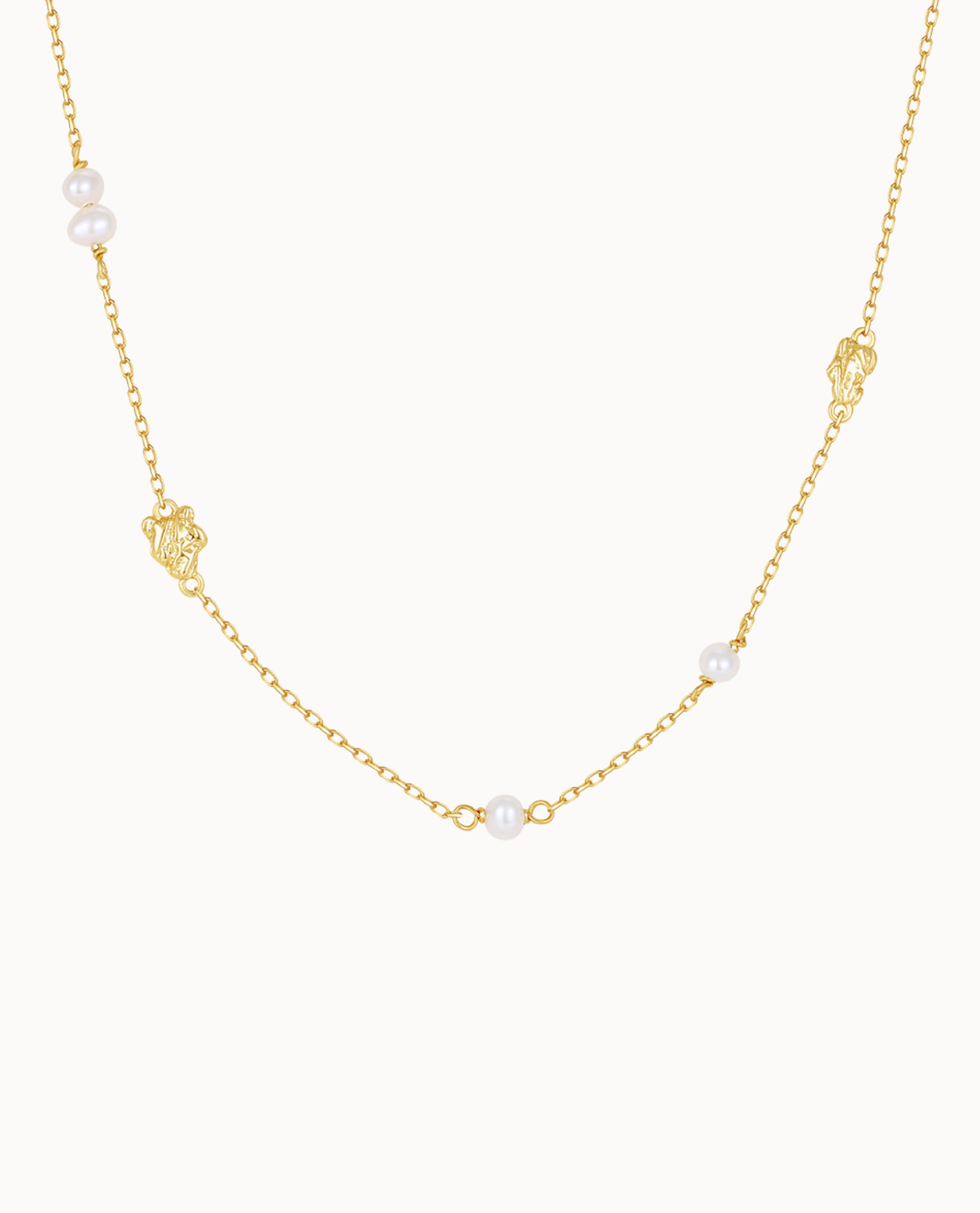 Ember Necklace Forgyldt - Nava Copenhagen Halskæder  - 05715461007561