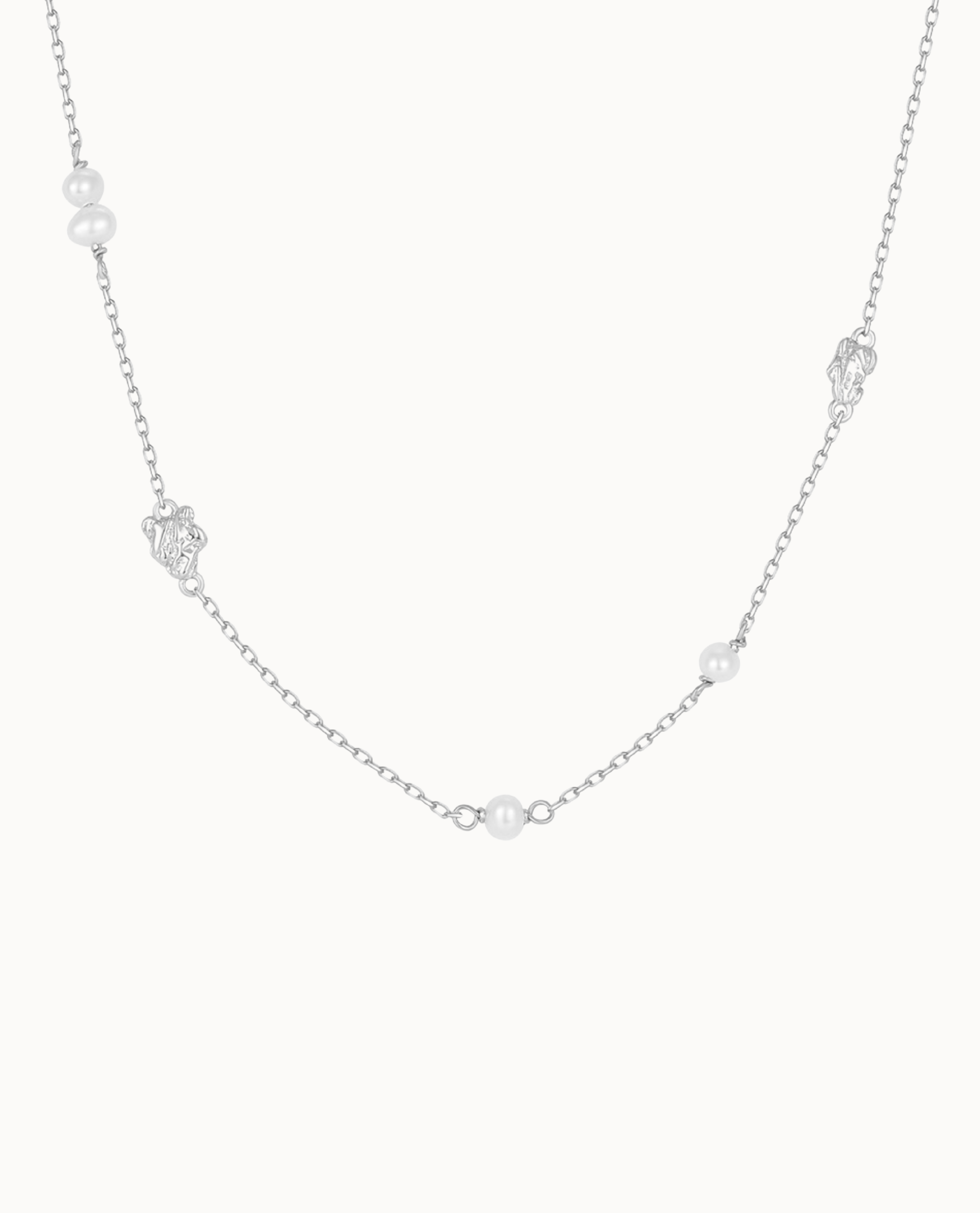 Ember Necklace Sølv - Nava Copenhagen Halskæder  - 05715461007578