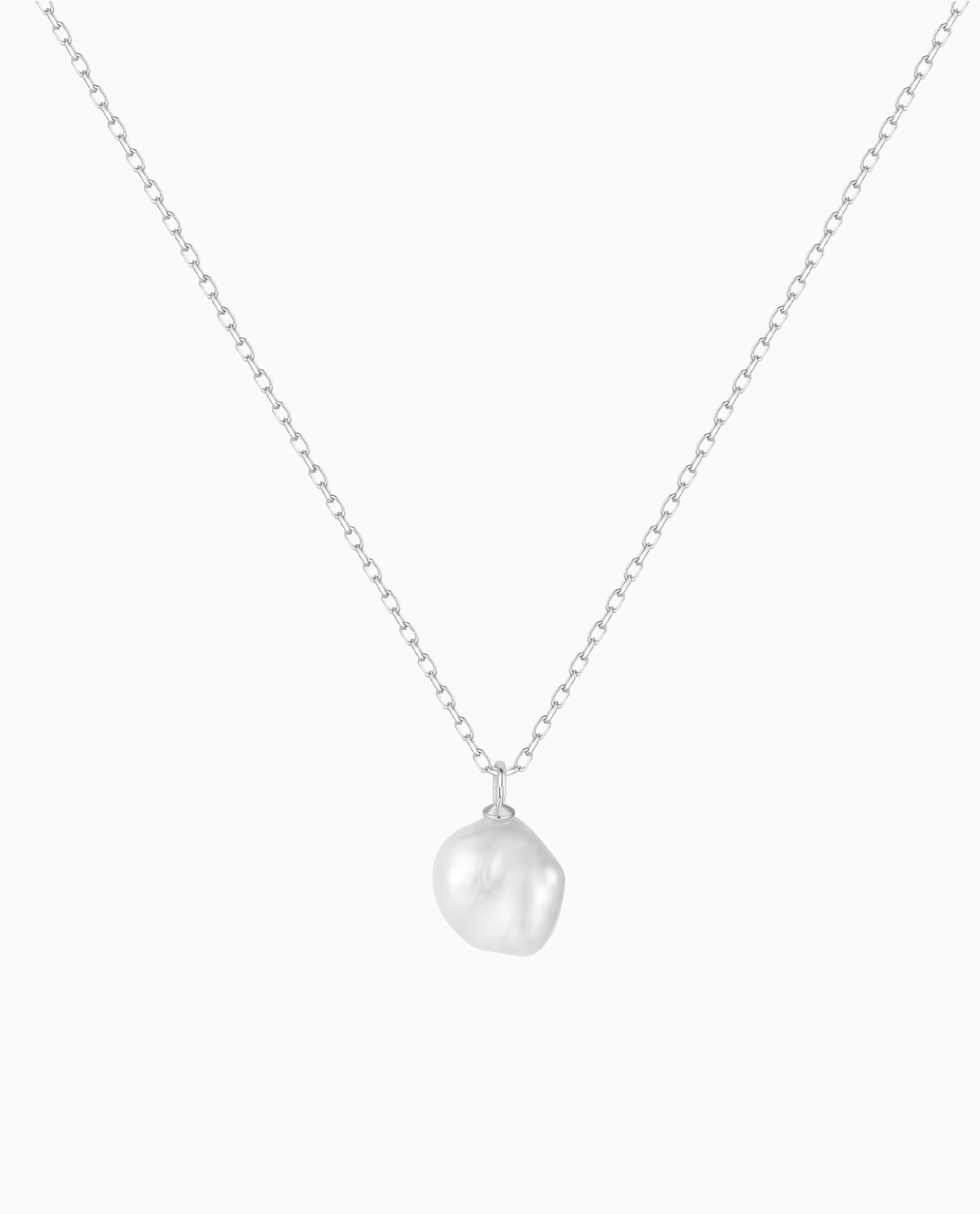 Endri Necklace Sølv - Nava Copenhagen Halskæder - 5715461008117