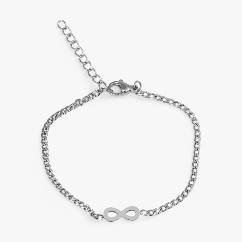 Evighedstegns Armbånd Sølvfarvet Jewelries - Armbånd