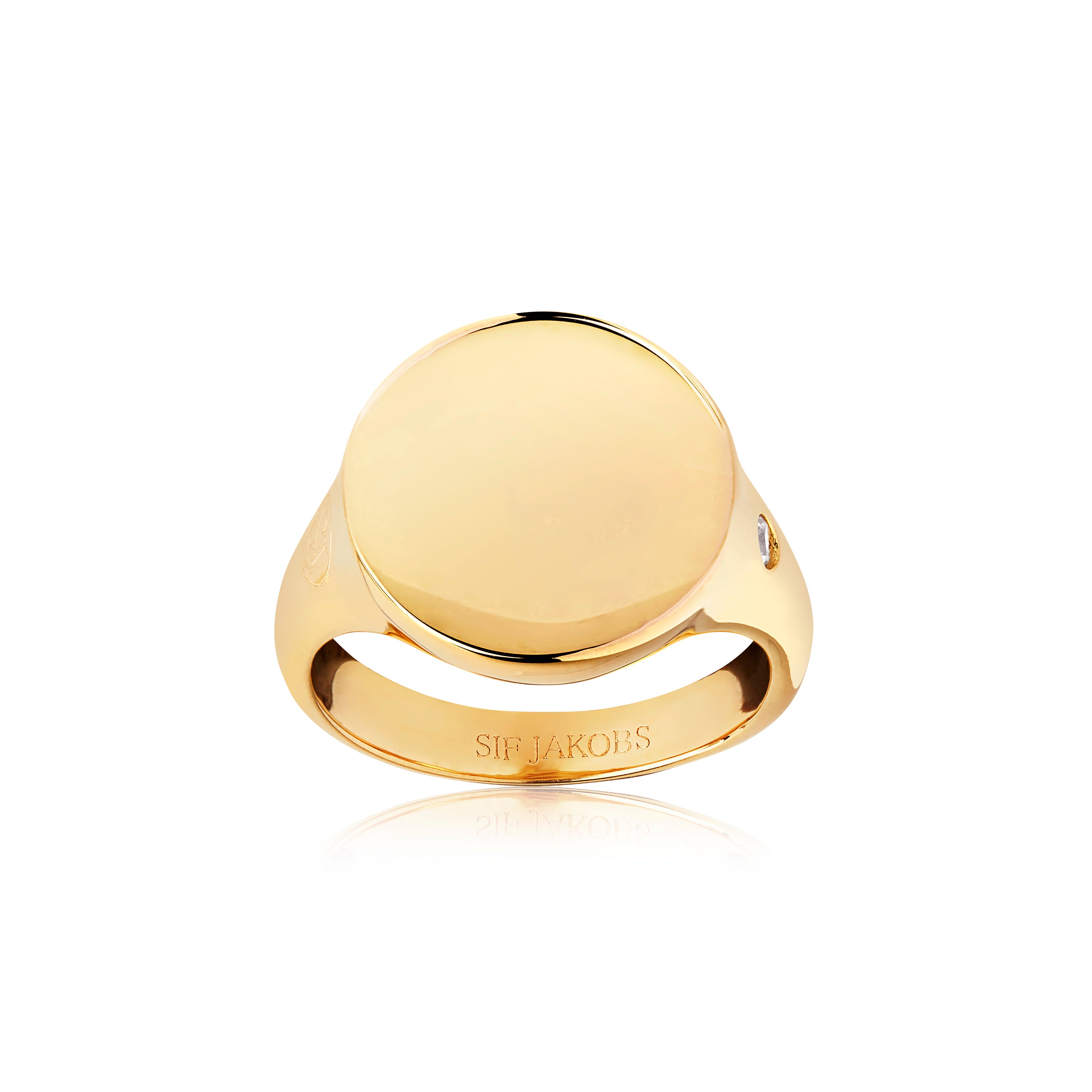 Sif Jakobs Follina Grande Ring Forgyldt R1070 - Sif Jakobs Fingerringe  - 1233690088211