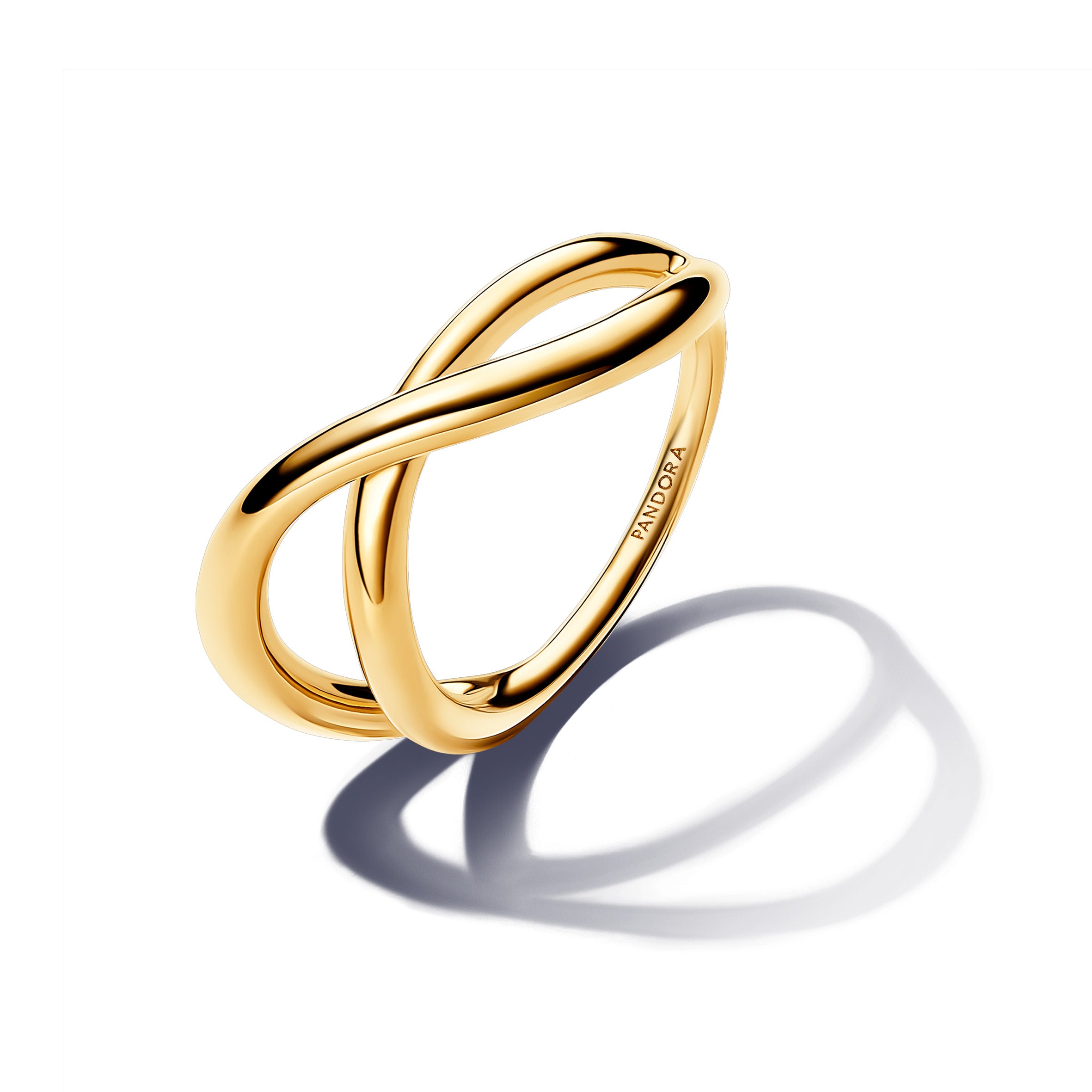Pandora Essence Forgyldt Ring Med Snoning 163318c00 - Pandora Fingerringe  - 1233690231365