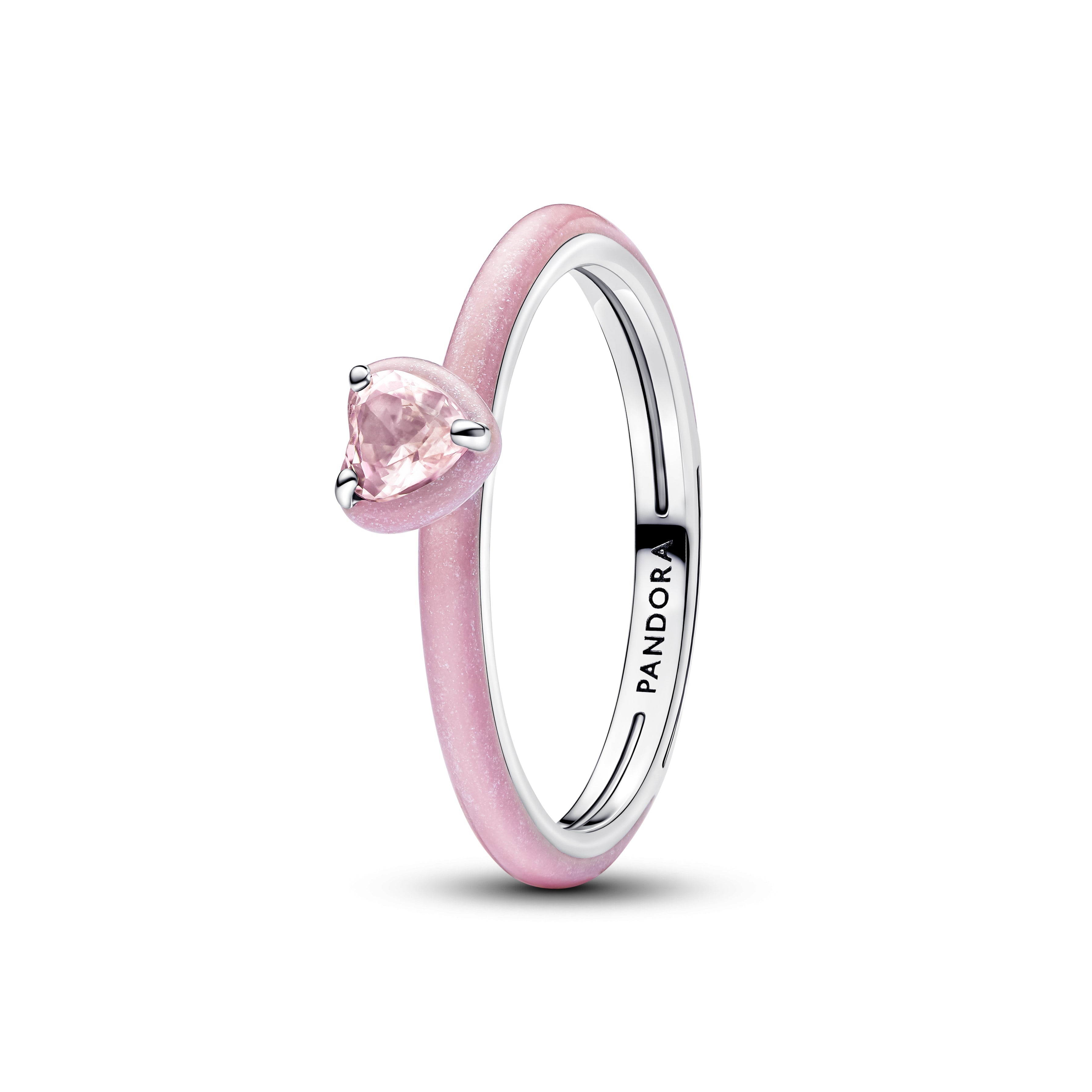 Pandora Lyserød Chakra Hjertering 193088c02 - Pandora Fingerringe