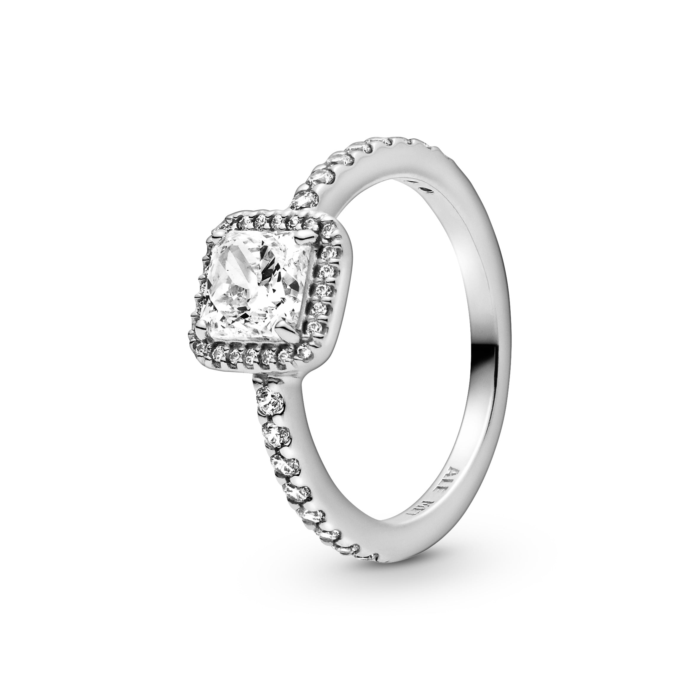 Pandora Halo Sølv Ring Med Klare Sten 198863c01 - Pandora Fingerringe  - 1233690192062