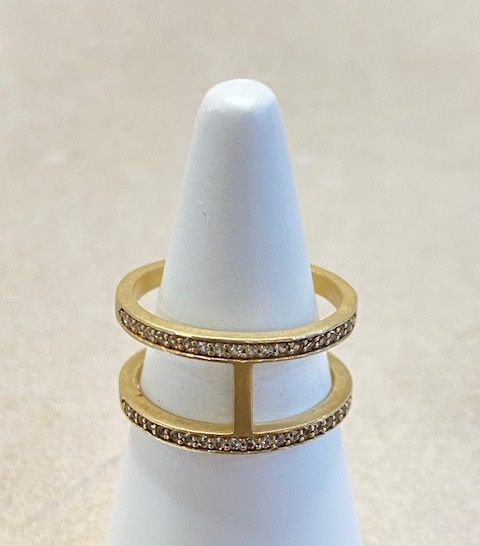 Maanesten Ring Forgyldt 4039 - Maanesten Fingerringe