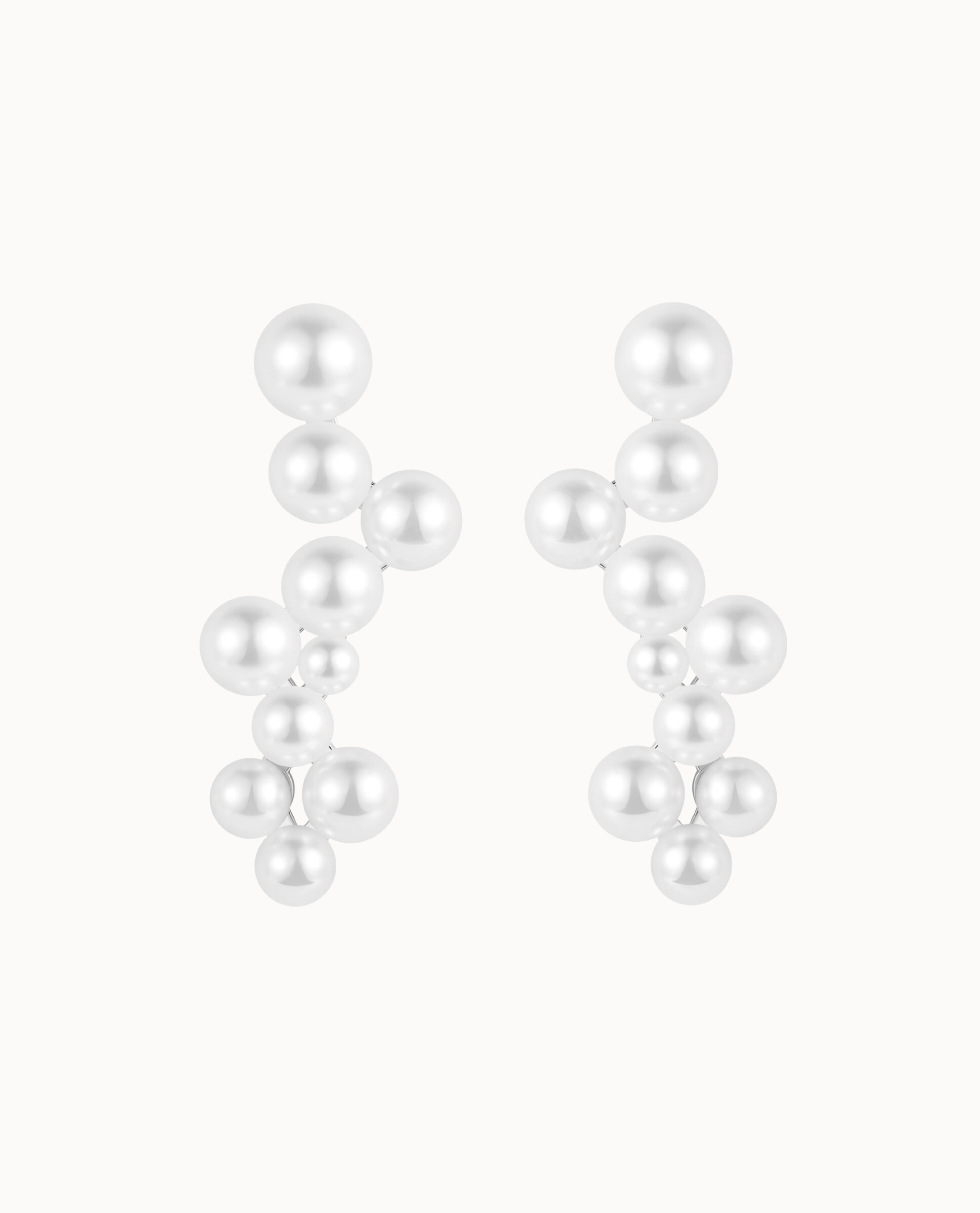 Indra Earrings Sølv - Nava Copenhagen Øreringe  - 05715461005062