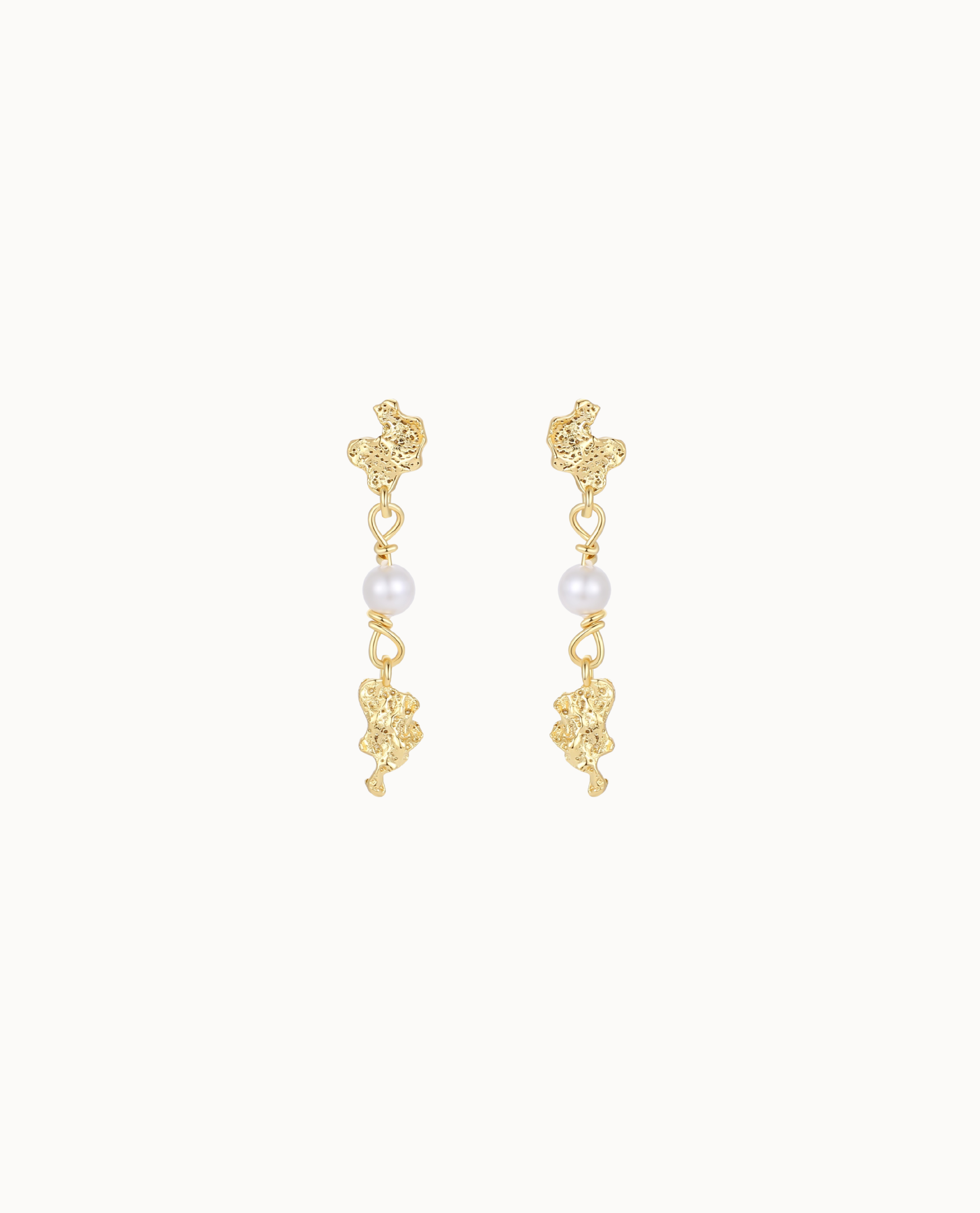 Kaa Earrings Forgyldt - Nava Copenhagen Øreringe  - 5715461009022