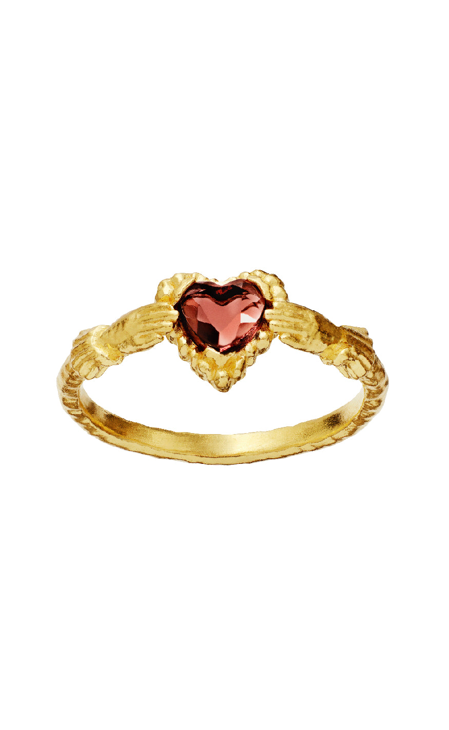 Guld Colour Maanesten Ring Capulet Gold Colour - Maanesten Fingerringe  - 5715336019309