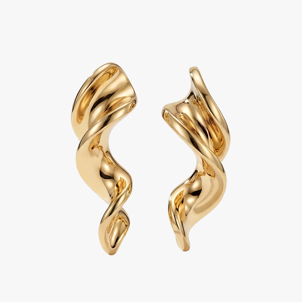 Twist øreringe 18k Jewelries - Øreringe
