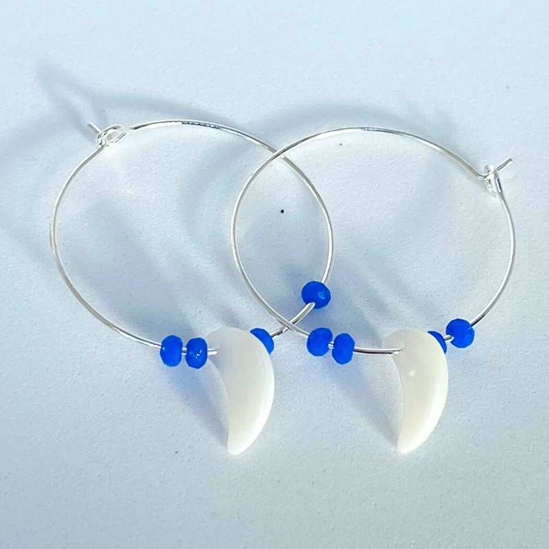 Mini Moon Hoops - Øreringe