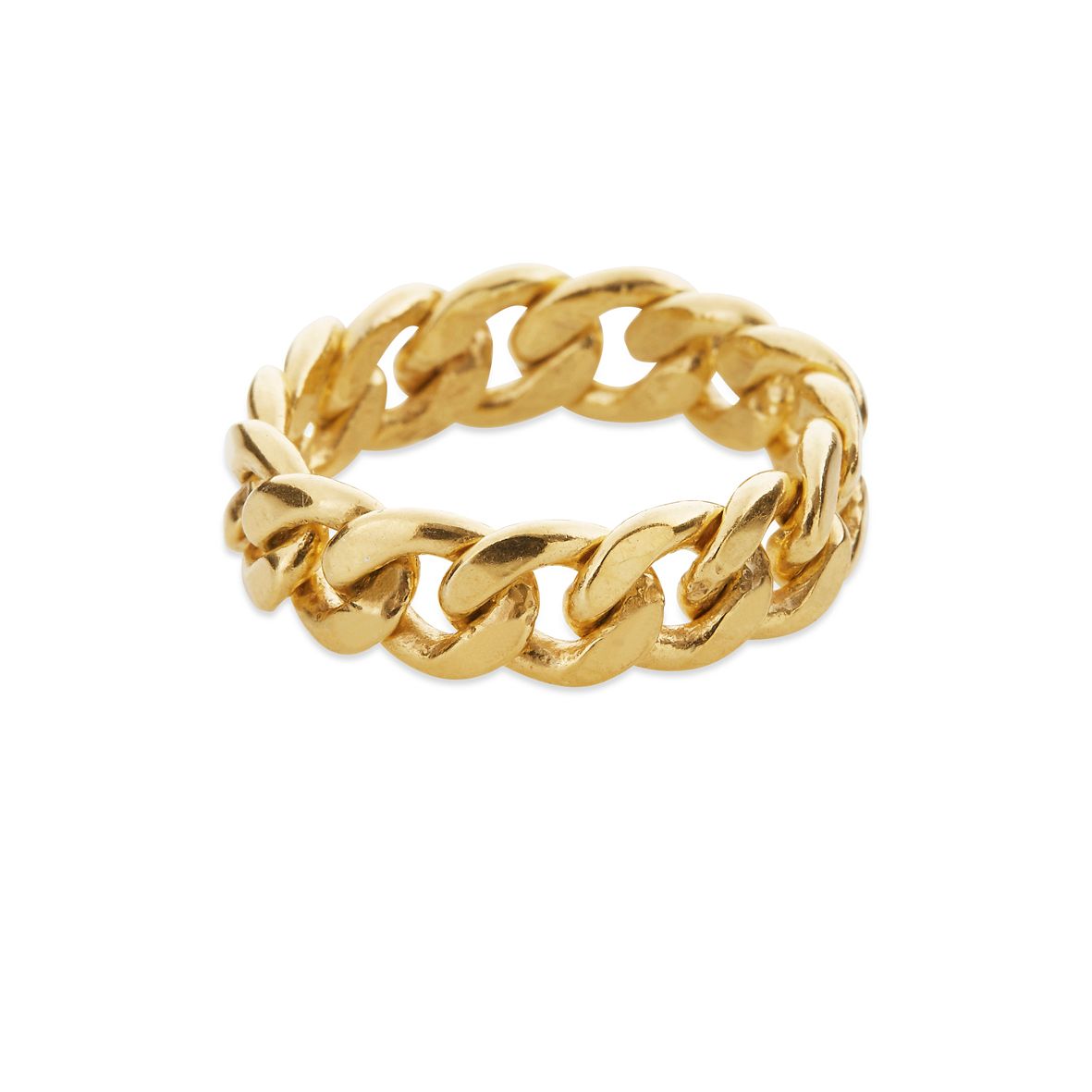 Susanne Friis Bjørner Ring Sfb Sølv Forgyldt Panser Ring 1688 - Fingerringe  - 1233690143781