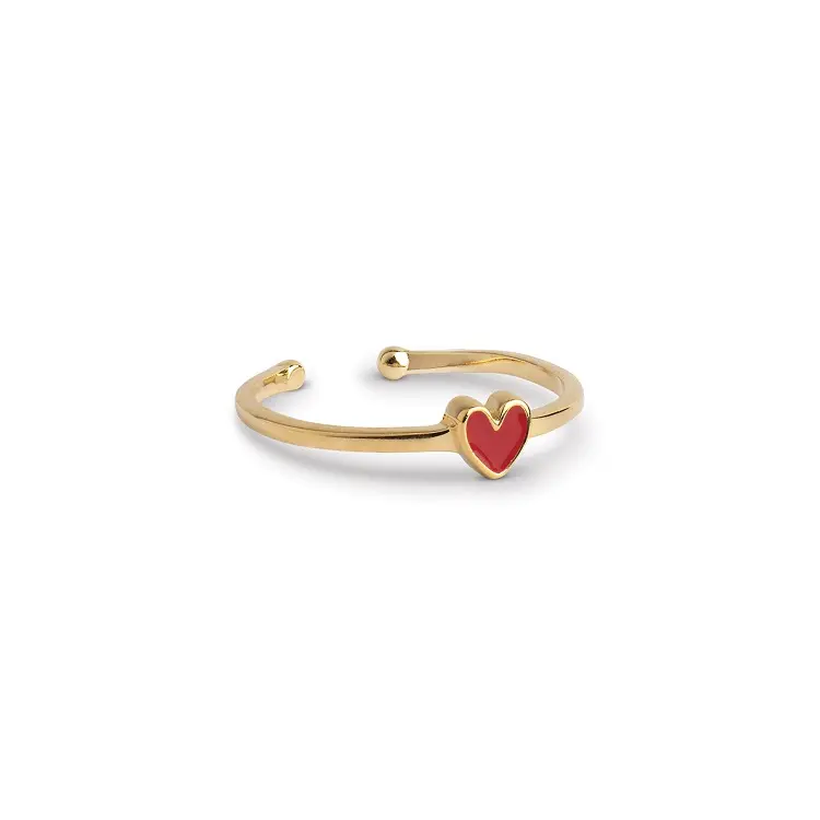 Enamel Ring Amore R101gred - Fingerringe