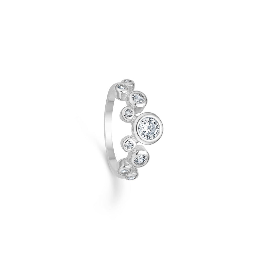 Sølv Ring Med Sten Fra Randers Sølv 248108 - Randers Sølv Fingerringe  - 1233690143897