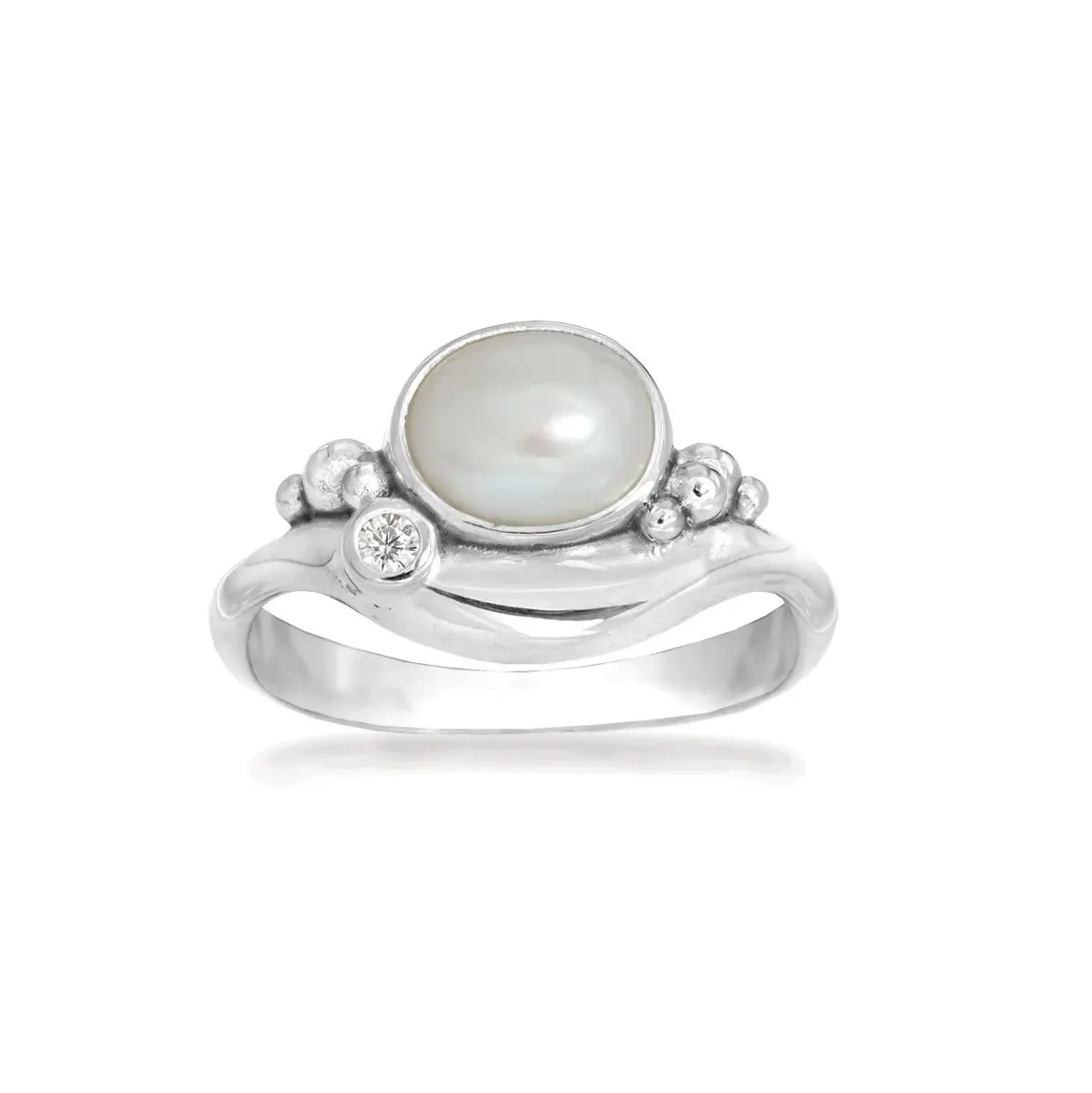 Rabinovich Pleasant Pearl Ring 79816301 - Rabinovich Fingerringe