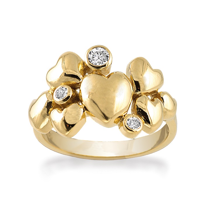 Rabinovich Ring Heart Alliance 63020370 - Rabinovich Fingerringe