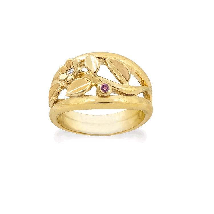Rabinovich Leaf Vine Ring 81620371 - Rabinovich Fingerringe