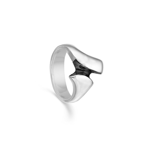 Randers Sølv Smuk Massiv Ring 190408 - Randers Sølv Fingerringe