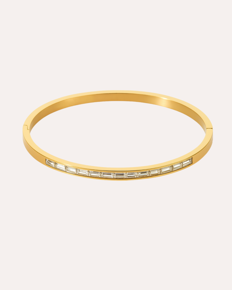 Raye Bangle Forgyldt - Khaai Studio Armbånd