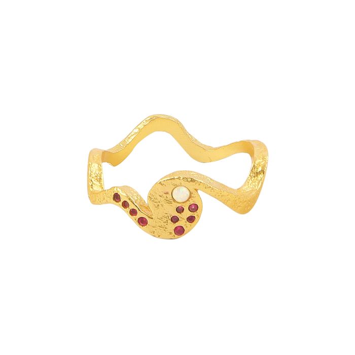 Hultquist Opalus Ring Forgyldt - Hultquist Fingerringe