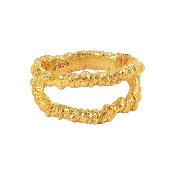 Hultquist Savannah Ring Forgyldt - Hultquist Fingerringe