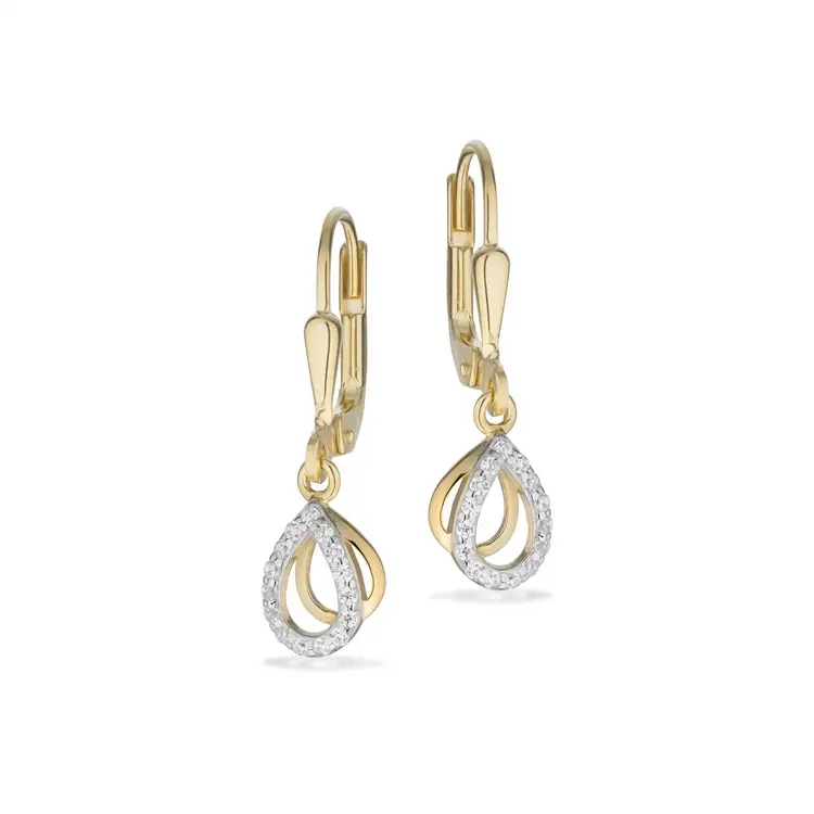 Scrouples øreringe 8kt 124353 - Scrouples Øreringe