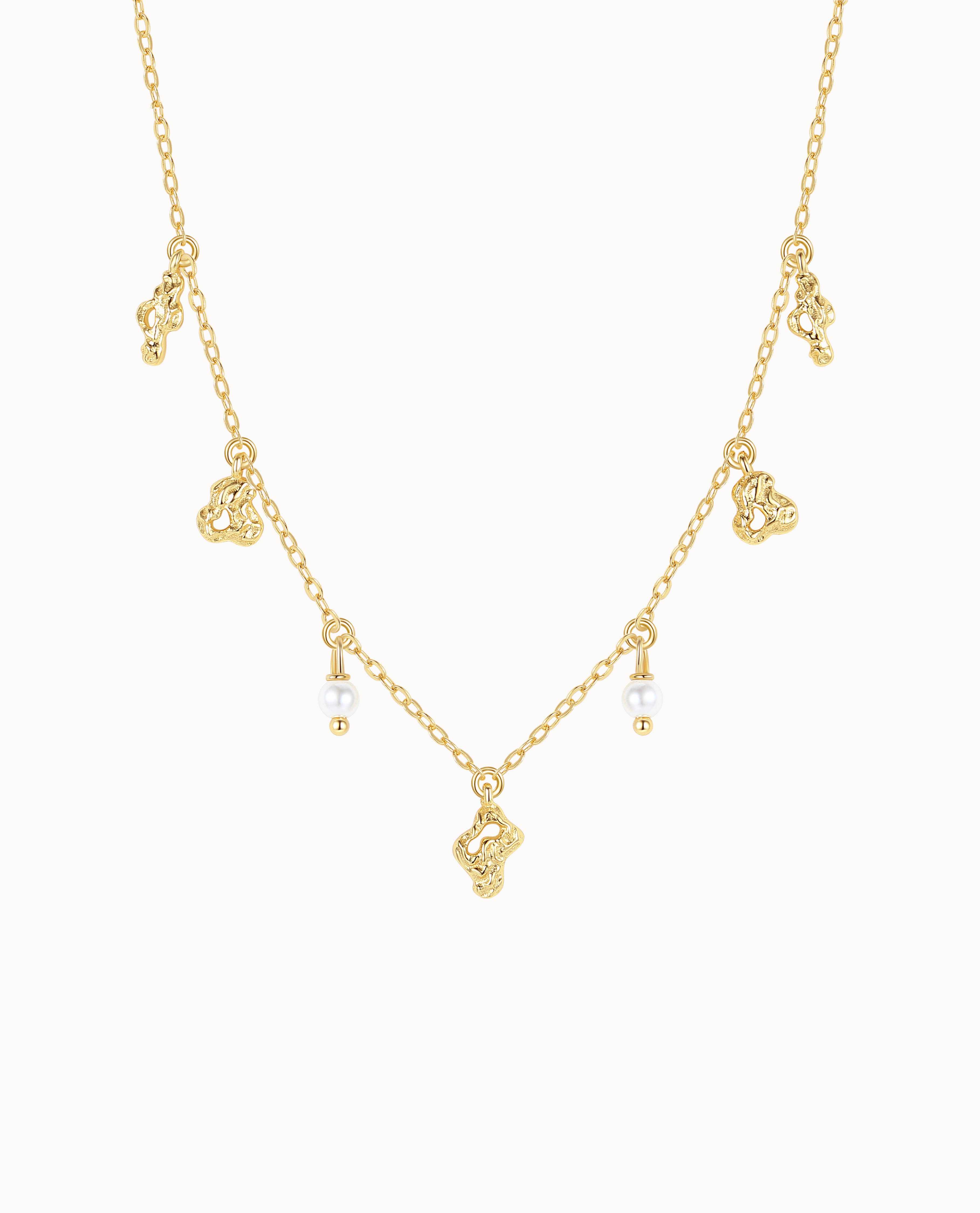 Sedna Necklace Forgyldt - Nava Copenhagen Halskæder  - 05715461004355