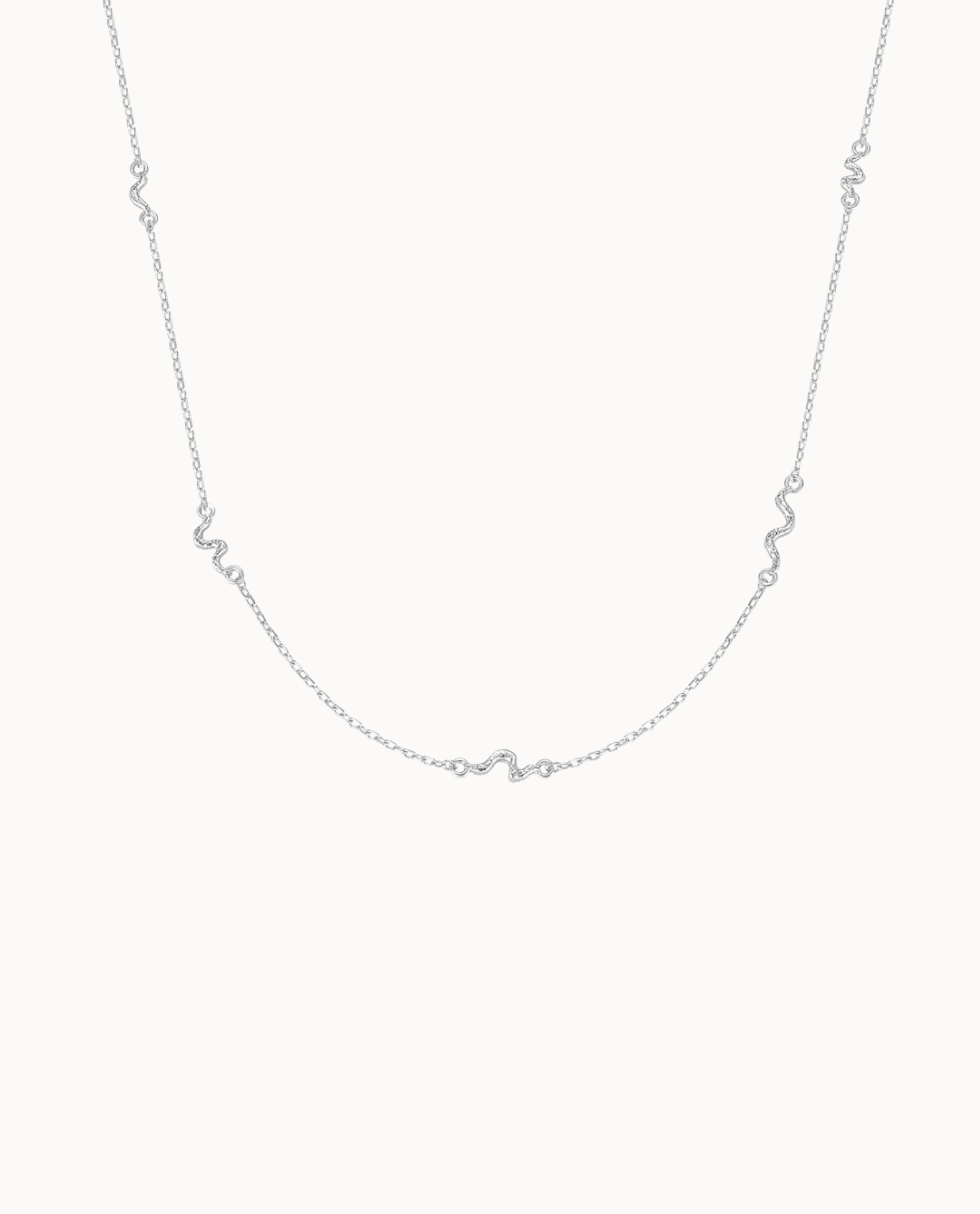 Shesha Necklace Sølv - Nava Copenhagen Halskæder  - 5715461008711
