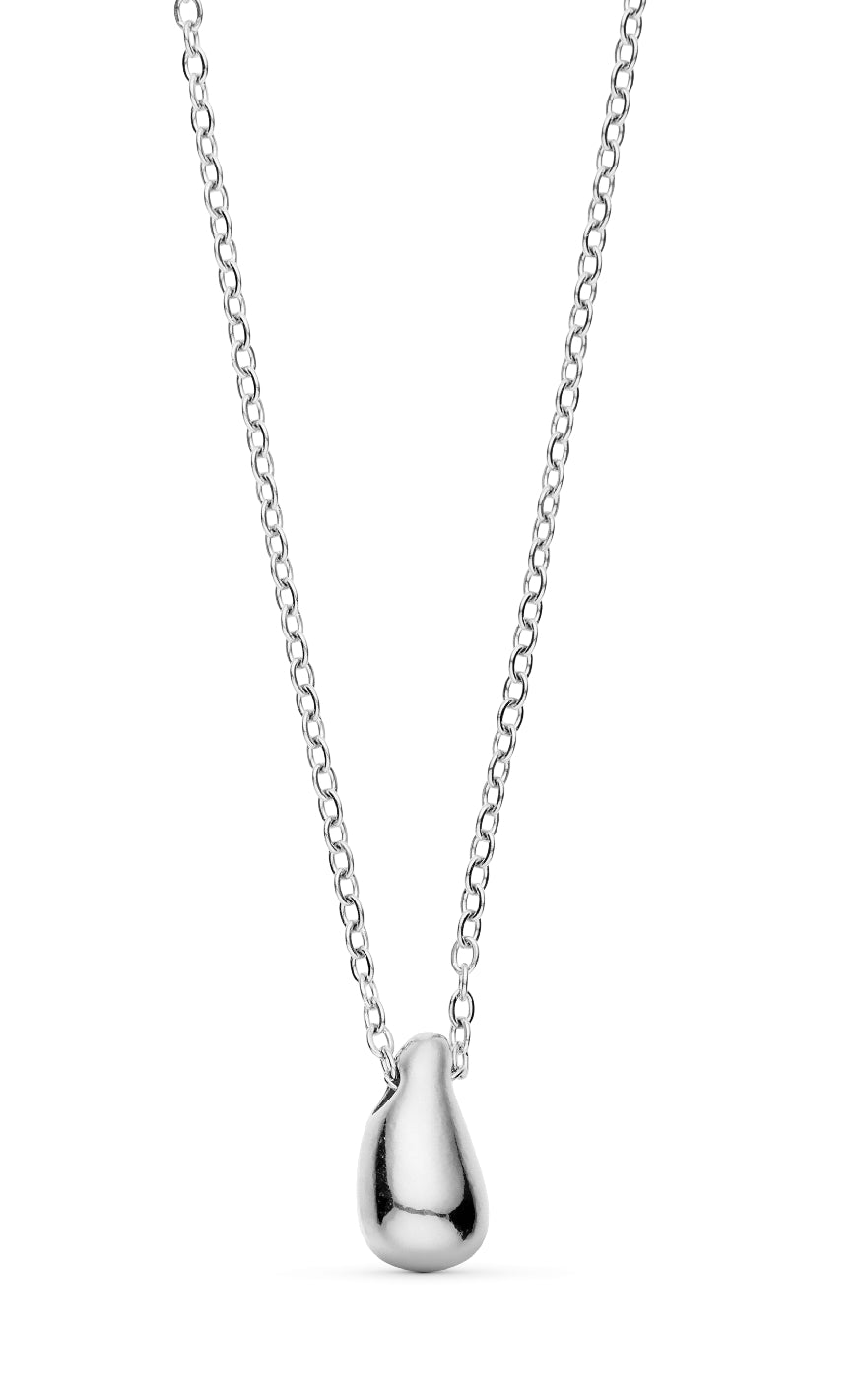 Smykkeli Copenhagen Halskæde Dakota Drop Silver Colour - Halskæder  - 98832713