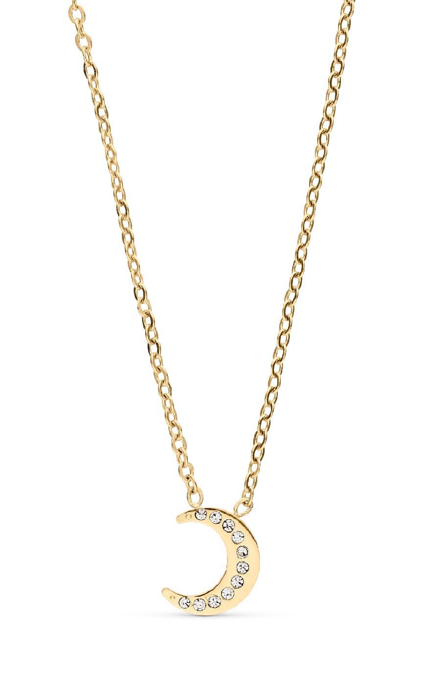 Smykkeli Copenhagen Halskæde Havana Moon Gold Colour - Halskæder  - 96550729