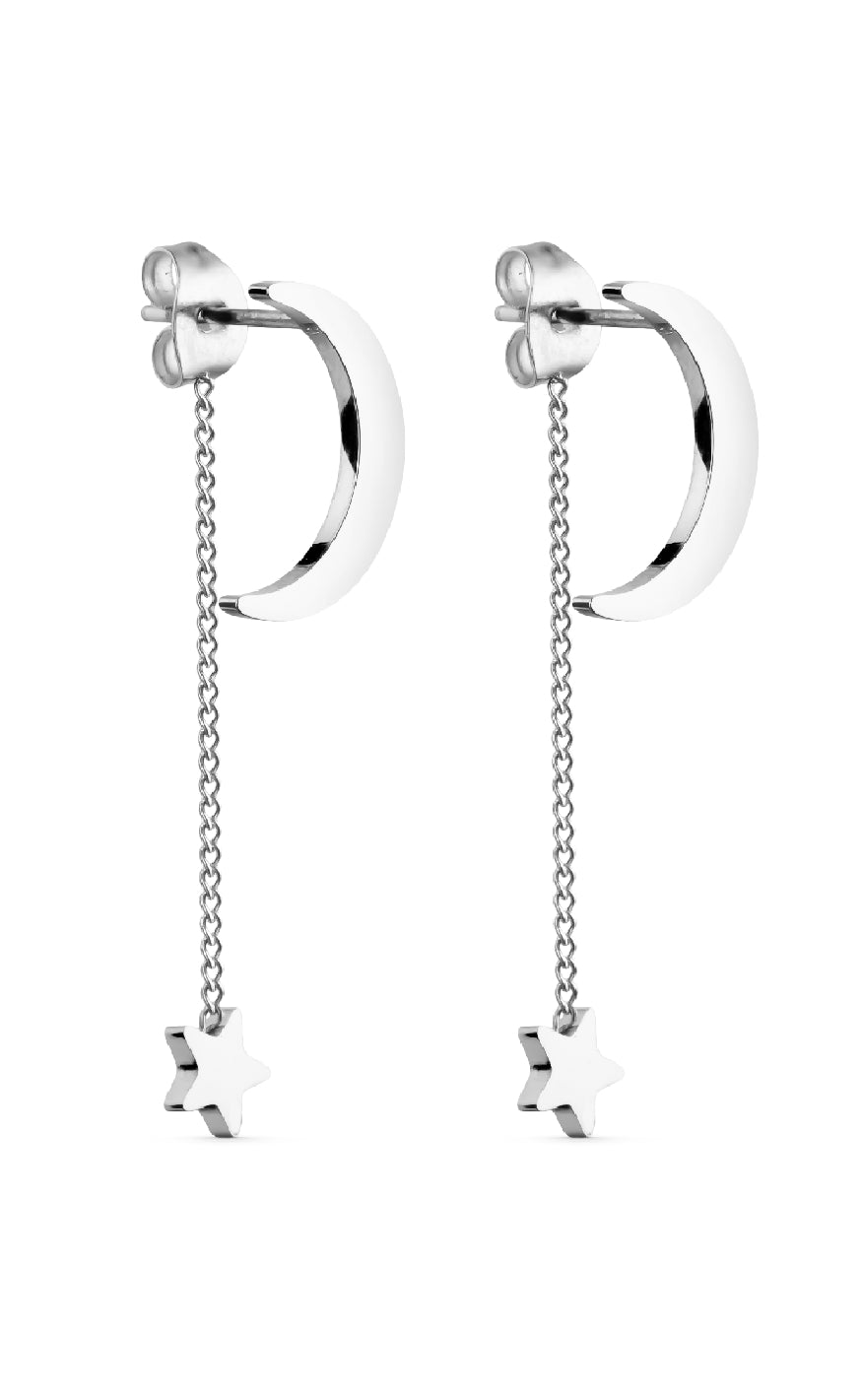 Smykkeli Copenhagen Firenze Silver Colour - Øreringe  - 24327241