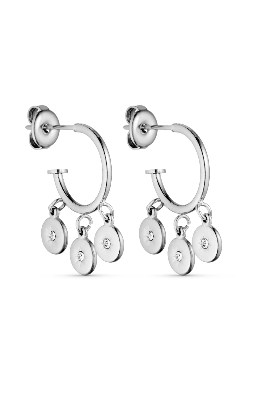 Smykkeli Copenhagen Rome Silver Colour - Øreringe - 80732745