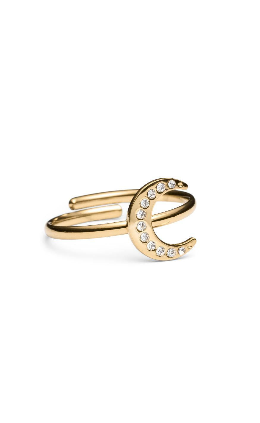 Smykkeli Copenhagen Ring Havana Moon Gold Colour - Fingerringe  - 23682633