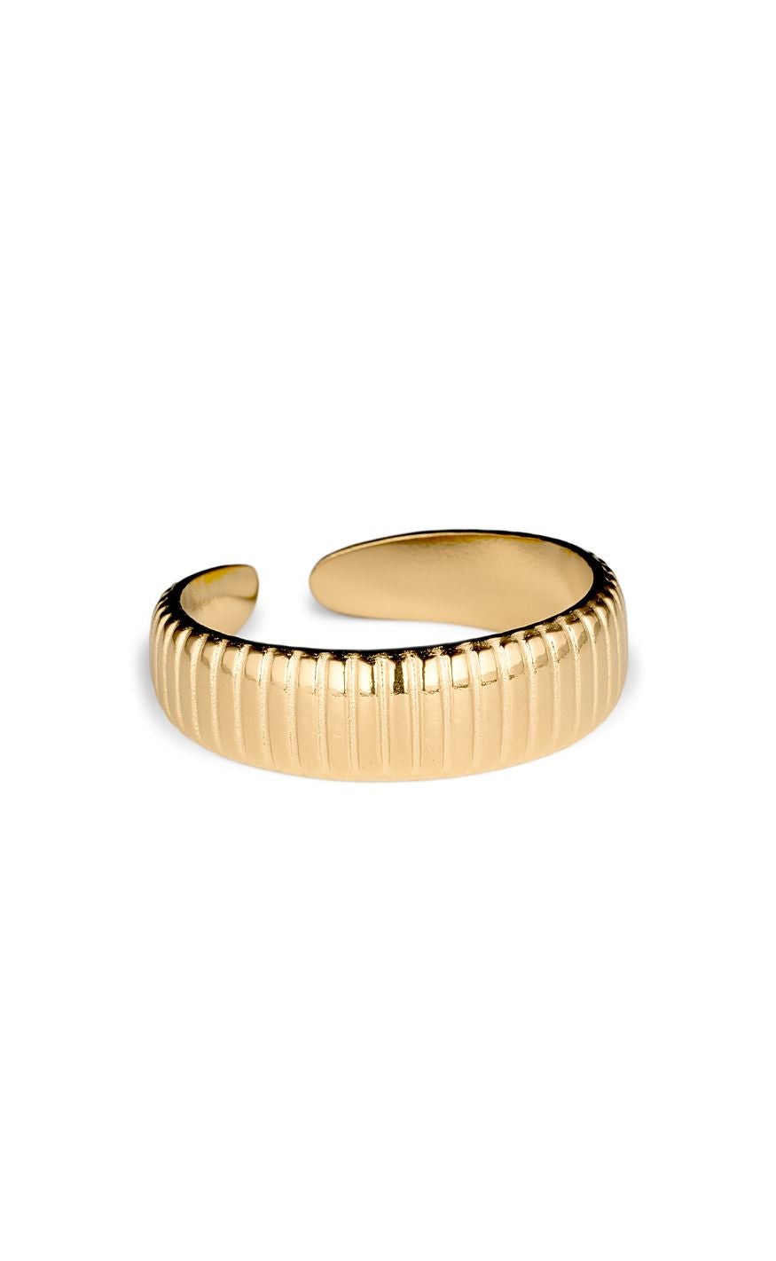 Guld Colour Smykkeli Copenhagen Ring Silje Gold Colour - Fingerringe  - 27269237