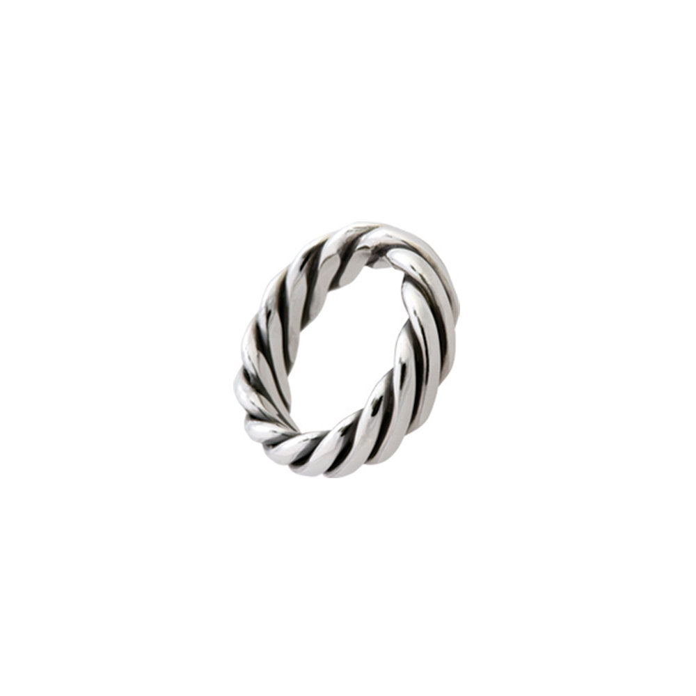 Randers Sølv Ring Snoet Sølv Fingerring 203409 - Randers Sølv Fingerringe  - 1233690140230