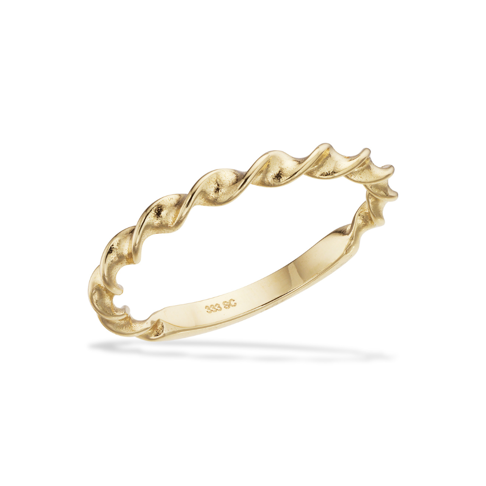 Scrouples Karat Guld Ring Snoet Design 715103 - Scrouples Fingerringe