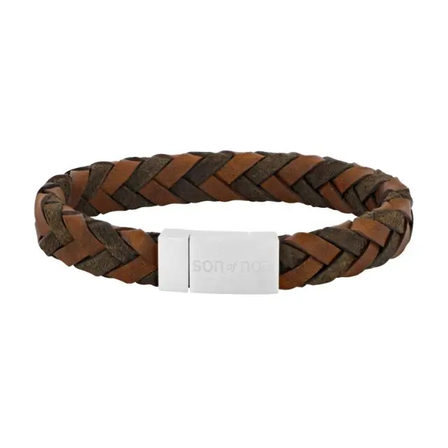 Son Noa Armbånd Mørkebrun Kalveskind 80970309221 - Son Of Noa Armbånd