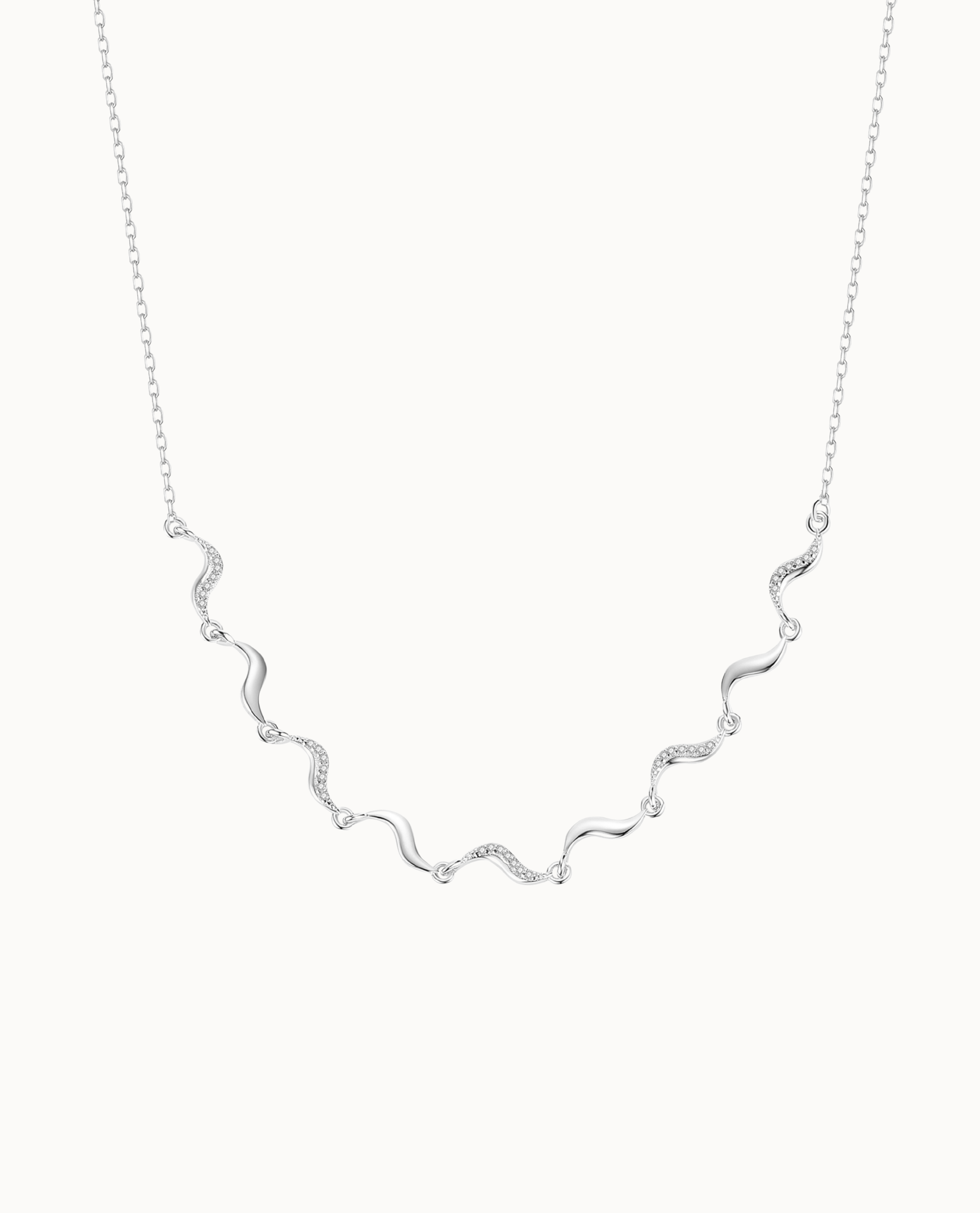 Stella Necklace Sølv - Nava Copenhagen Halskæder  - 05715461003181