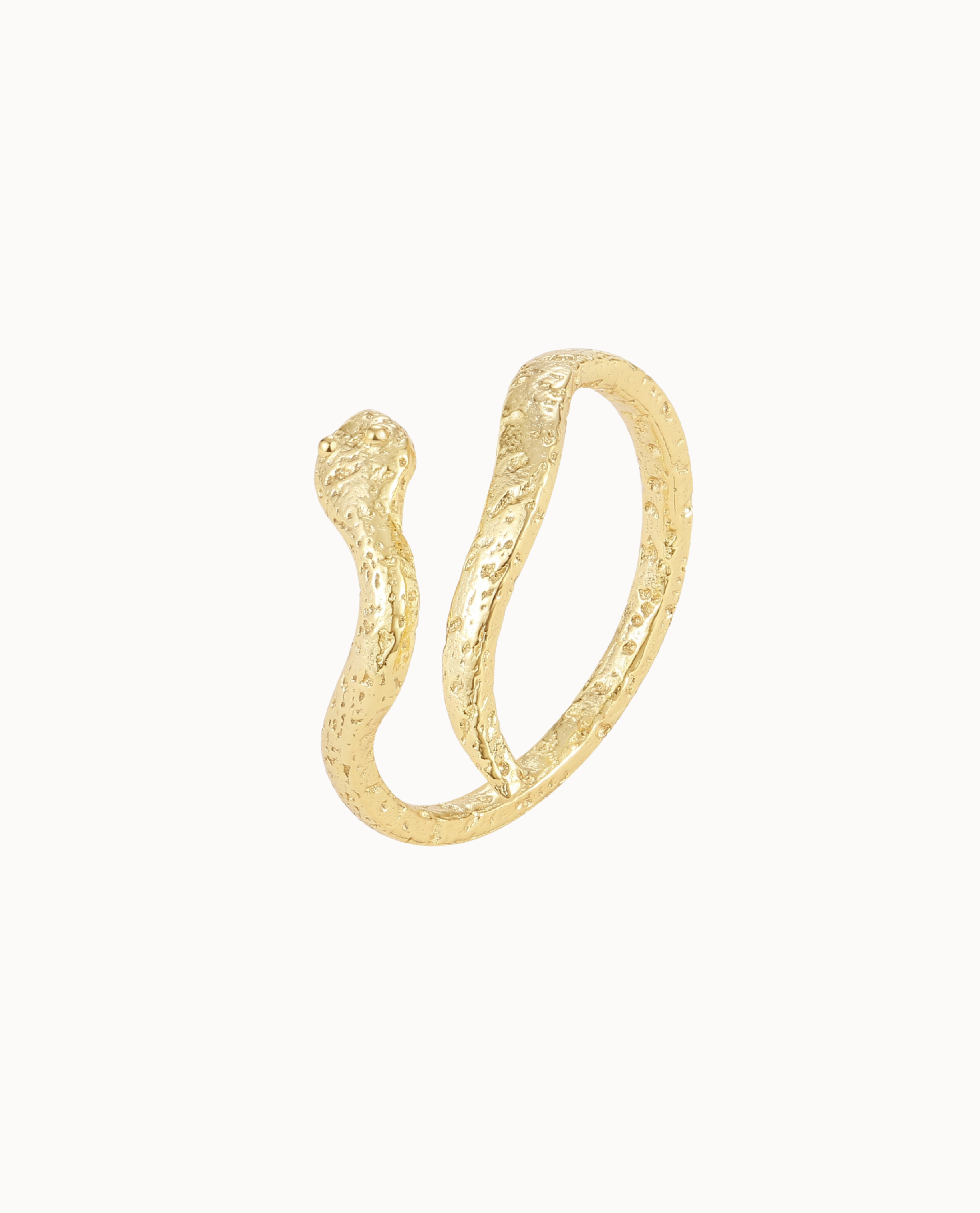 Taipan Ring Forgyldt - Nava Copenhagen Fingerringe  - 5715461008629