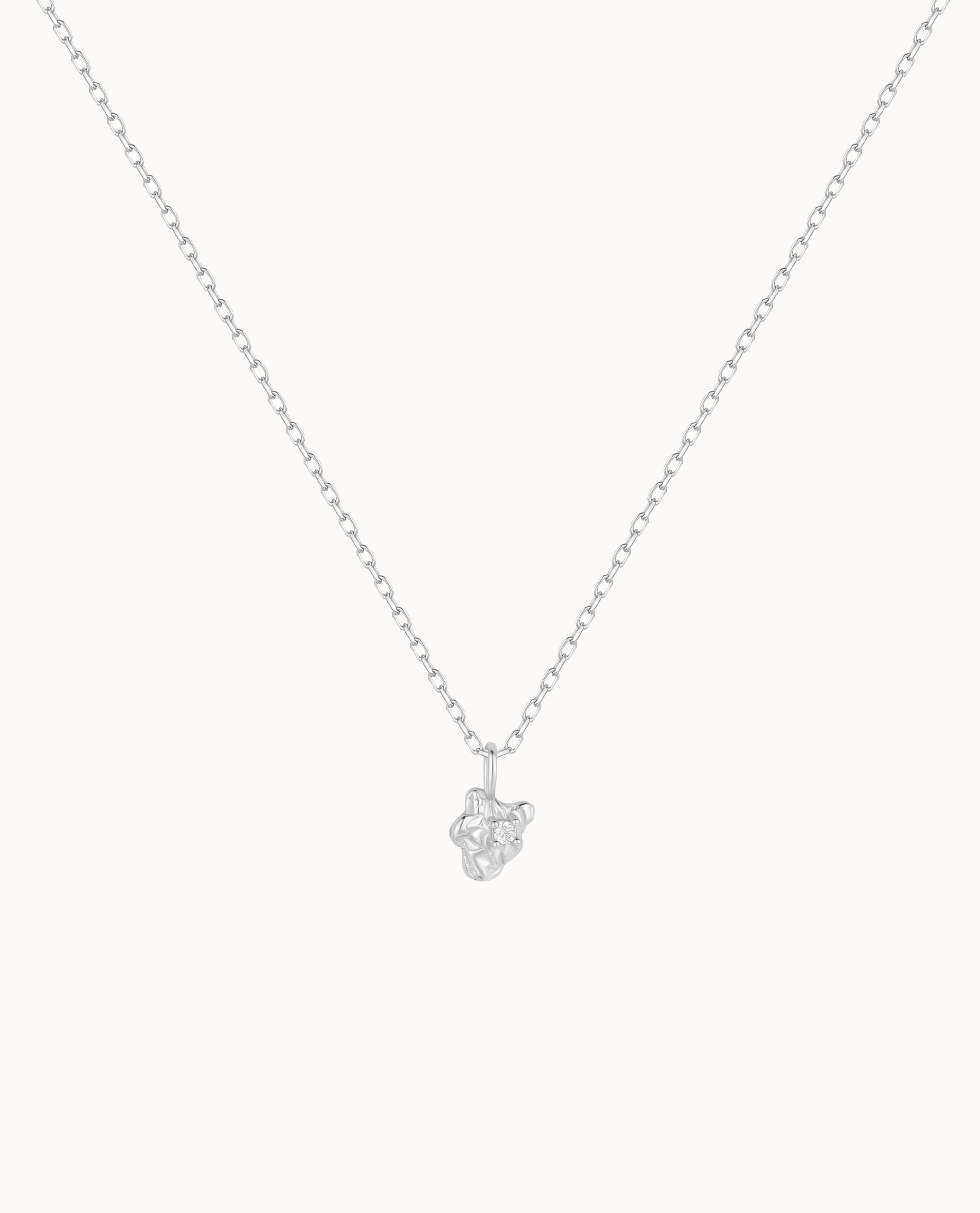 Terra Necklace Sølv - Nava Copenhagen Halskæder  - 05715461006823