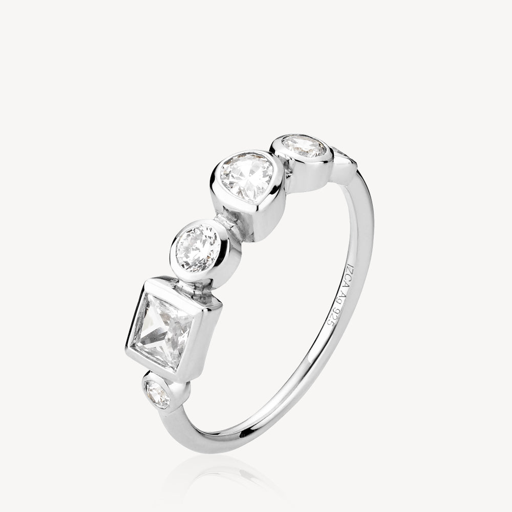 Sølv Aya Ring - Izabel Camille Øreringe  - 5710143096796