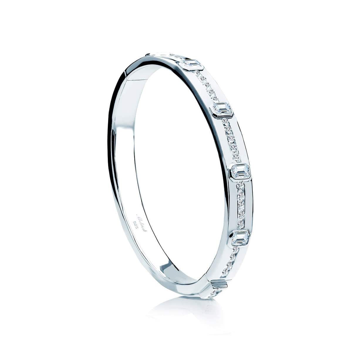 Sølv Bangle - Abelstedt Armbånd
